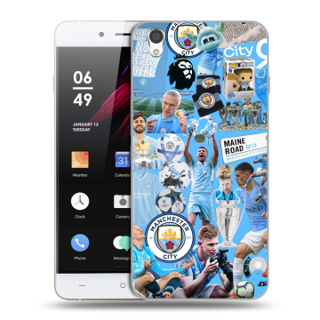 Пластиковый чехол на OnePlus X с принтом Man City Манчестер Сити Пластиковый чехол на OnePlus X с принтом Man City Манчестер Сити