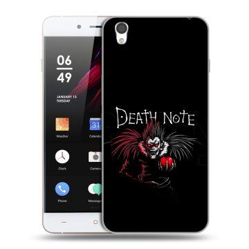Пластиковый чехол на OnePlus X с принтом Death note Тетрадь смерти Пластиковый чехол на OnePlus X с принтом Death note Тетрадь смерти