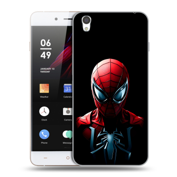 Пластиковый чехол на OnePlus X с принтом Spiderman Человек паук Пластиковый чехол на OnePlus X с принтом Spiderman Человек паук