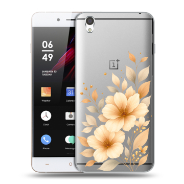 Пластиковый чехол на OnePlus X с принтом для девушки Пластиковый чехол на OnePlus X с принтом для девушки
