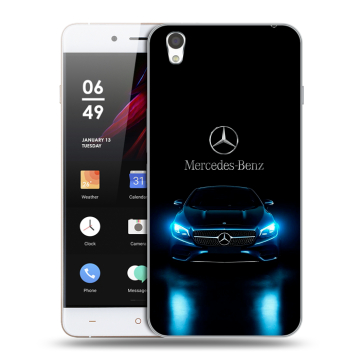 Пластиковый чехол на OnePlus X с принтом Mercedes Мерседес Пластиковый чехол на OnePlus X с принтом Mercedes Мерседес