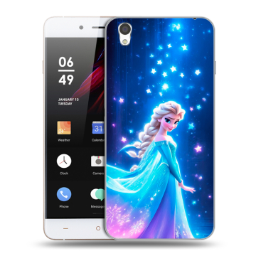 Пластиковый чехол на OnePlus X с принтом Холодное сердце Frozen Пластиковый чехол на OnePlus X с принтом Холодное сердце Frozen