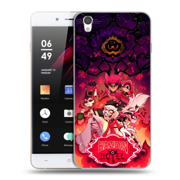Пластиковый чехол на OnePlus X с принтом Hazbin Hotel Отель Хазбин Пластиковый чехол на OnePlus X с принтом Hazbin Hotel Отель Хазбин