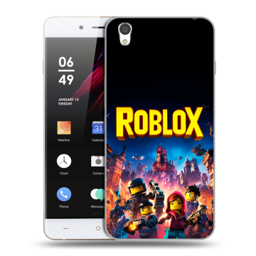 Пластиковый чехол на OnePlus X с принтом Roblox Роблокс Пластиковый чехол на OnePlus X с принтом Roblox Роблокс