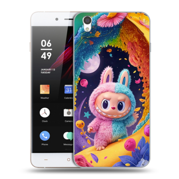 Пластиковый чехол на OnePlus X с принтом Labubu Лабубу Пластиковый чехол на OnePlus X с принтом Labubu Лабубу