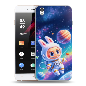 Пластиковый чехол на OnePlus X с принтом Labubu Лабубу Пластиковый чехол на OnePlus X с принтом Labubu Лабубу