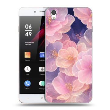Пластиковый чехол на OnePlus X с принтом женский Пластиковый чехол на OnePlus X с принтом женский