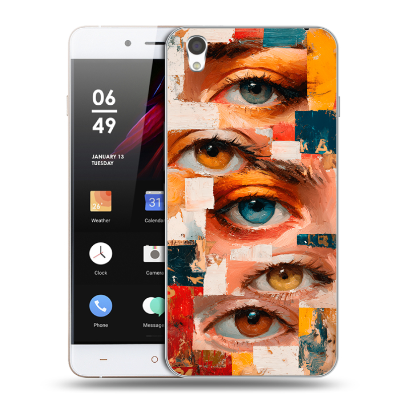 Пластиковый чехол на OnePlus X с принтом Модный принт Пластиковый чехол на OnePlus X с принтом Модный принт