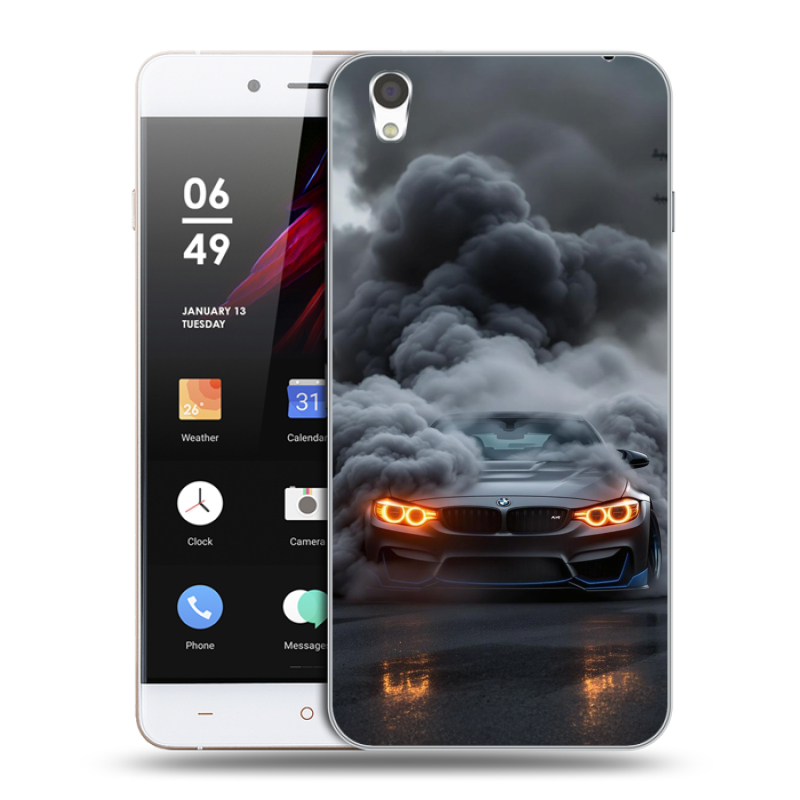 Пластиковый чехол на OnePlus X с принтом BMW БМВ Пластиковый чехол на OnePlus X с принтом BMW БМВ
