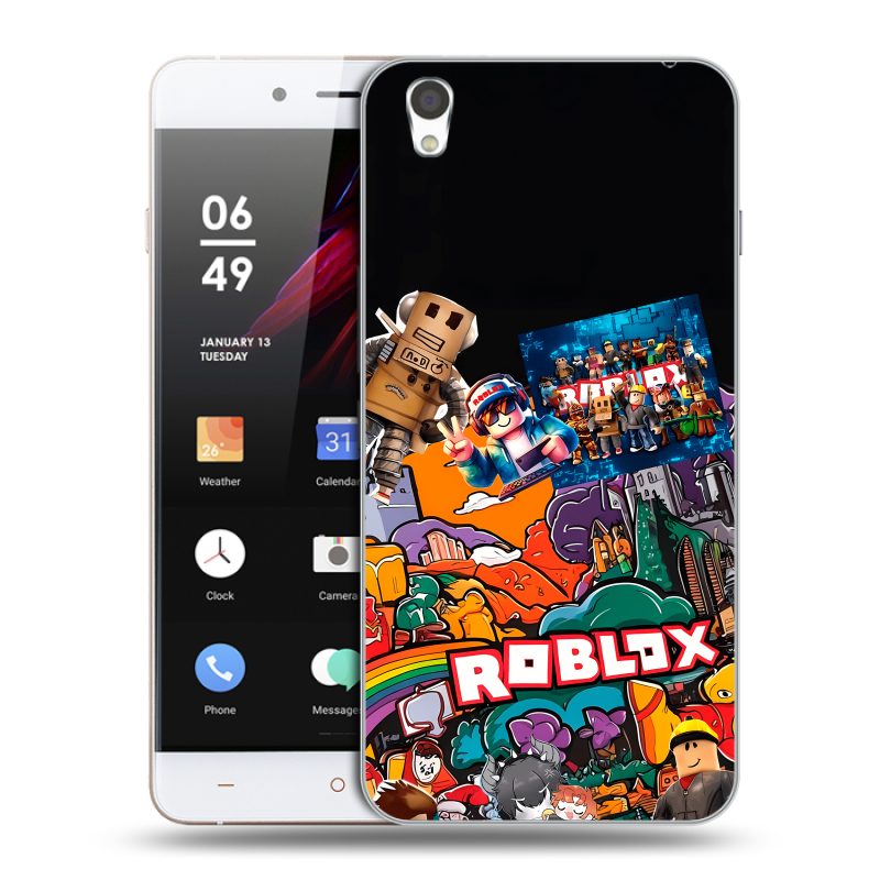 Пластиковый чехол на OnePlus X с принтом Roblox Роблокс Пластиковый чехол на OnePlus X с принтом Roblox Роблокс