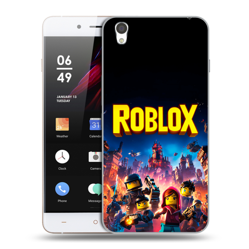 Пластиковый чехол на OnePlus X с принтом Roblox Роблокс Пластиковый чехол на OnePlus X с принтом Roblox Роблокс