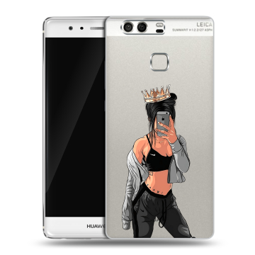 Силиконовый чехол на Huawei P9 с принтом Женские принты Силиконовый чехол на Huawei P9 с принтом Женские принты