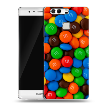 Силиконовый чехол на Huawei P9 с принтом Конфеты Силиконовый чехол на Huawei P9 с принтом Конфеты
