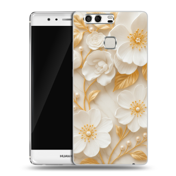 Силиконовый чехол на Huawei P9 с принтом Цветы Силиконовый чехол на Huawei P9 с принтом Цветы