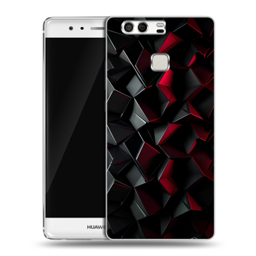 Силиконовый чехол на Huawei P9 с принтом Абстракция Силиконовый чехол на Huawei P9 с принтом Абстракция