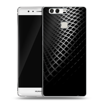 Силиконовый чехол на Huawei P9 с принтом Текстура металла Силиконовый чехол на Huawei P9 с принтом Текстура металла