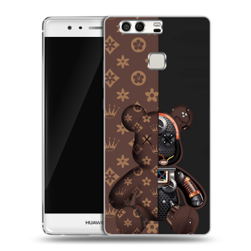 Силиконовый чехол на Huawei P9 с принтом Луи робот Силиконовый чехол на Huawei P9 с принтом Луи робот