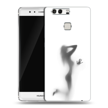 Силиконовый чехол на Huawei P9 с принтом Силуэт