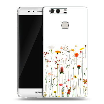 Силиконовый чехол на Huawei P9 с принтом цветы Силиконовый чехол на Huawei P9 с принтом цветы