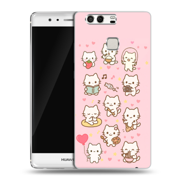 Силиконовый чехол на Huawei P9 с принтом Hello Kitty Хелоу Кити Силиконовый чехол на Huawei P9 с принтом Hello Kitty Хелоу Кити