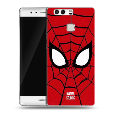 Силиконовый чехол на Huawei P9 с принтом человек паук spiderman