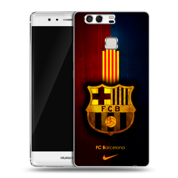 Силиконовый чехол на Huawei P9 с принтом Барселона Barcelona