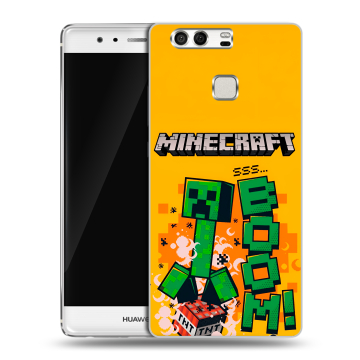 Силиконовый чехол на Huawei P9 с принтом Майнкрафт Minecraft Силиконовый чехол на Huawei P9 с принтом Майнкрафт Minecraft