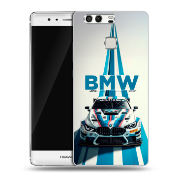 Силиконовый чехол на Huawei P9 с принтом БМВ BMW Силиконовый чехол на Huawei P9 с принтом БМВ BMW