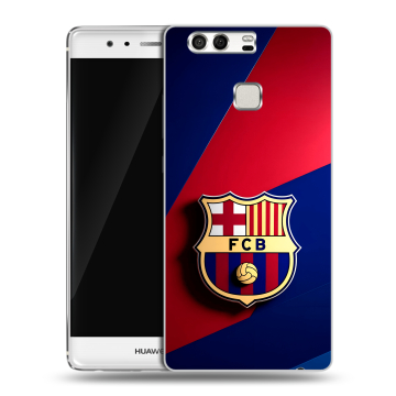 Силиконовый чехол на Huawei P9 с принтом Барселона Barcelona