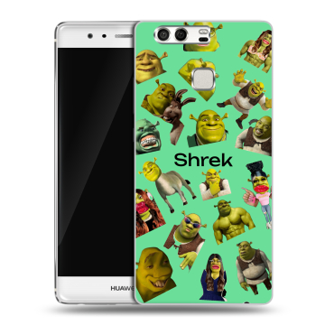Силиконовый чехол на Huawei P9 с принтом Шрек Shrek Силиконовый чехол на Huawei P9 с принтом Шрек Shrek