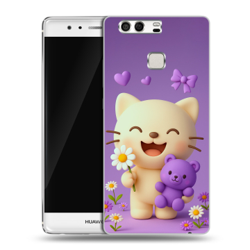 Силиконовый чехол на Huawei P9 с принтом для девочек Силиконовый чехол на Huawei P9 с принтом для девочек