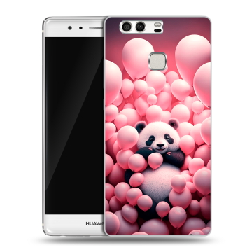 Силиконовый чехол на Huawei P9 с принтом Панда