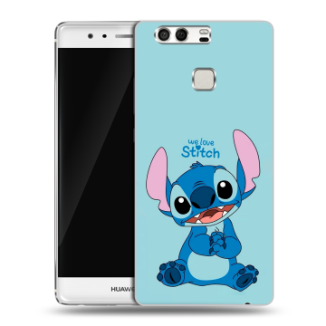 Силиконовый чехол на Huawei P9 с принтом Лило и Стич