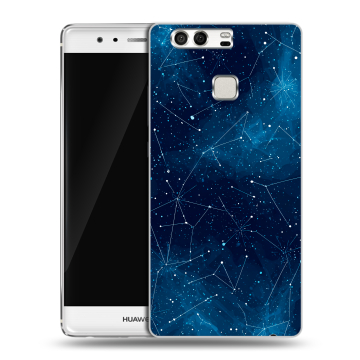 Силиконовый чехол на Huawei P9 с принтом Космос звезды Силиконовый чехол на Huawei P9 с принтом Космос звезды