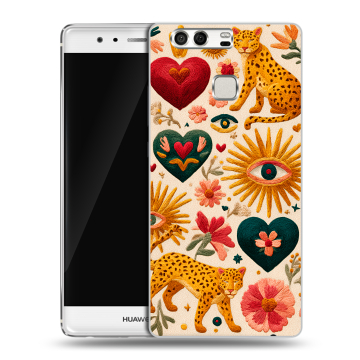 Силиконовый чехол на Huawei P9 с принтом Модный принт Силиконовый чехол на Huawei P9 с принтом Модный принт
