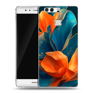 Силиконовый чехол на Huawei P9 с принтом Цветы Силиконовый чехол на Huawei P9 с принтом Цветы