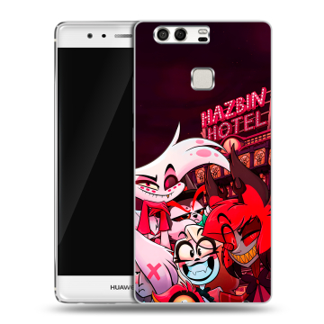 Силиконовый чехол на Huawei P9 с принтом Hazbin Hotel Отель Хазбин Силиконовый чехол на Huawei P9 с принтом Hazbin Hotel Отель Хазбин