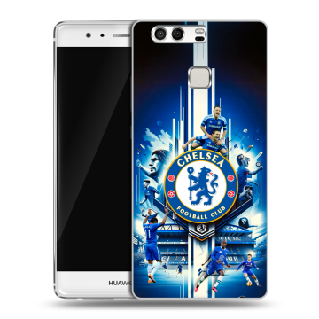 Силиконовый чехол на Huawei P9 с принтом Chelsea Челси Силиконовый чехол на Huawei P9 с принтом Chelsea Челси