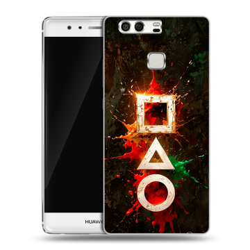 Силиконовый чехол на Huawei P9 с принтом Squid Game Игра кальмара Силиконовый чехол на Huawei P9 с принтом Squid Game Игра кальмара