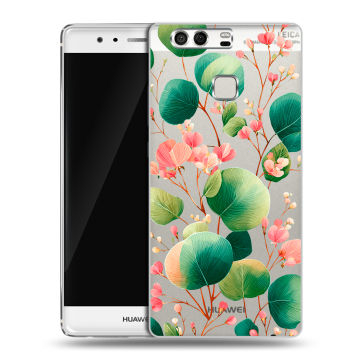Силиконовый чехол на Huawei P9 с принтом женский Силиконовый чехол на Huawei P9 с принтом женский