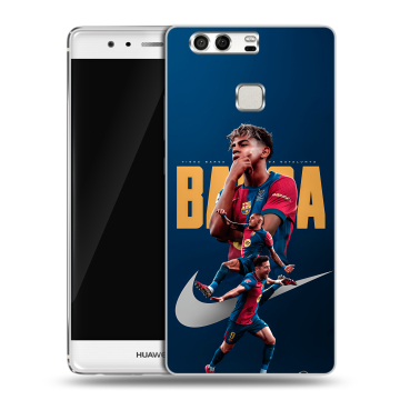Силиконовый чехол на Huawei P9 с принтом Барселона Barca Yamal Силиконовый чехол на Huawei P9 с принтом Барселона Barca Yamal
