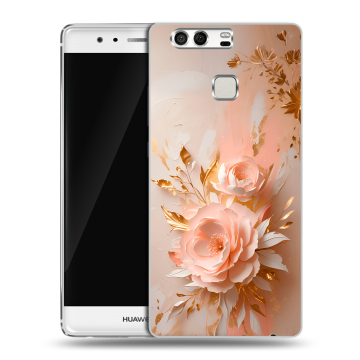 Силиконовый чехол на Huawei P9 с принтом женский Силиконовый чехол на Huawei P9 с принтом женский