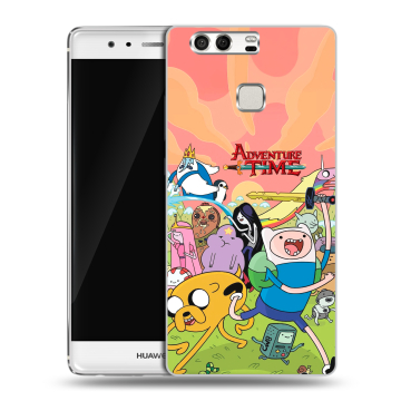 Силиконовый чехол на Huawei P9 с принтом Adventure time Время приключений Силиконовый чехол на Huawei P9 с принтом Adventure time Время приключений