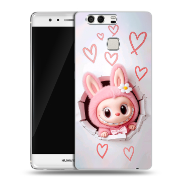 Силиконовый чехол на Huawei P9 с принтом Labubu Лабубу