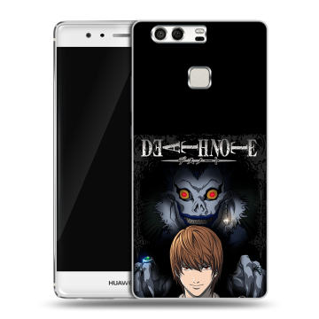 Силиконовый чехол на Huawei P9 с принтом Death note Тетрадь смерти Силиконовый чехол на Huawei P9 с принтом Death note Тетрадь смерти