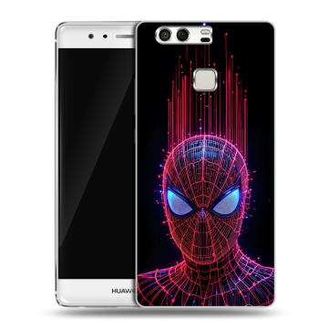 Силиконовый чехол на Huawei P9 с принтом Spiderman Человек паук Силиконовый чехол на Huawei P9 с принтом Spiderman Человек паук
