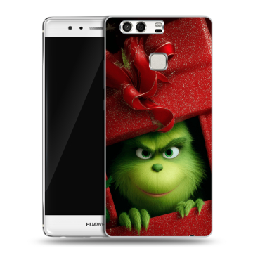 Силиконовый чехол на Huawei P9 с принтом Новый год Силиконовый чехол на Huawei P9 с принтом Новый год