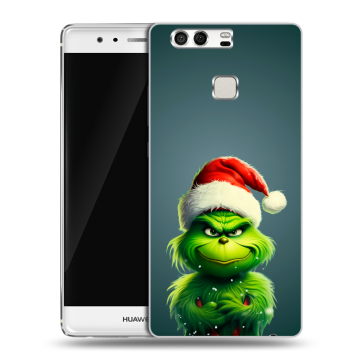 Силиконовый чехол на Huawei P9 с принтом Новый год Силиконовый чехол на Huawei P9 с принтом Новый год