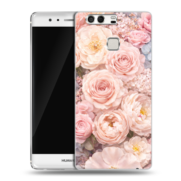 Силиконовый чехол на Huawei P9 с принтом женский Силиконовый чехол на Huawei P9 с принтом женский