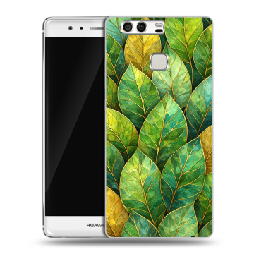Силиконовый чехол на Huawei P9 с принтом женский Силиконовый чехол на Huawei P9 с принтом женский